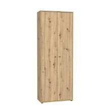 Aktenschrank >Tembi< in Artisan Eiche - 73,7x197,5x34,8cm (BxHxT)