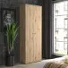 Aktenschrank >Tembi< in Artisan Eiche - 73,7x197,5x34,8cm (BxHxT)