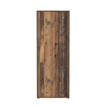 Aktenschrank >Tembi< in Old Wood Vintage - 73,7x197,5x34,8cm (BxHxT)
