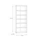 Regal >Tembi< in  - 73.7x197.5x34.8cm (BxHxT)