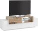 TV-Board >Catania< in Weiß-Hochglanz - 160x51x45cm (BxHxT)
