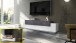 TV-Board >Catania< in Weiß-Hochglanz - 200x51,6x45cm (BxHxT)