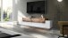 TV-Board >Catania< in Weiß-Hochglanz - 200x51,6x45cm (BxHxT)