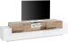 TV-Board >Catania< in Weiß-Hochglanz - 220x51x45cm (BxHxT)