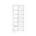 Regal >Tembi< in Old Wood Vintage - 73,7x197,5x34,8cm (BxHxT)