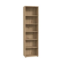 Regal >Tembi< in Artisan Eiche - 54x197,5x34,8cm (BxHxT)
