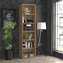 Regal >Tembi< in Artisan Eiche - 54x197,5x34,8cm...