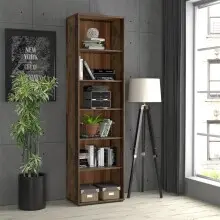 Regal >Tembi< in Old Wood Vintage - 54x197,5x34,8cm...