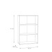 Regal >Tembi< in Artisan Eiche - 73,7x111,1x34,8cm (BxHxT)