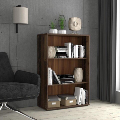 Regal >Tembi< in Old Wood Vintage - 73,7x111,1x34,8cm (BxHxT)