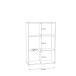 Regal >Tembi< in Old Wood Vintage - 73,7x111,1x34,8cm (BxHxT)