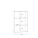 Regal >Tembi< in Old Wood Vintage - 73,7x111,1x34,8cm (BxHxT)