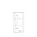 Regal >Tembi< in Old Wood Vintage - 54x111,1x34,8cm (BxHxT)