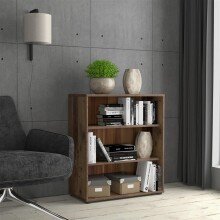 Regal >Tembi< in Old Wood Vintage - 73,7x85,5x34,8cm (BxHxT)