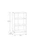 Regal >Tembi< in Artisan Eiche - 54x85,5x34,8cm (BxHxT)