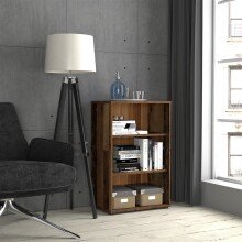 Regal >Tembi< in Old Wood Vintage - 54x85,5x34,8cm...