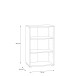 Regal >Tembi< in Old Wood Vintage - 54x85,5x34,8cm (BxHxT)