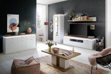 Sideboard >Chalki< in Weiß - 156x83x44cm (BxHxT)