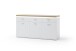 Sideboard >Chalki< in Weiß - 156x83x44cm (BxHxT)
