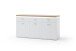 Sideboard >Chalki< in Weiß - 156x83x44cm (BxHxT)