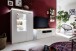 Highboard >Chalki< in Weiß - 98x143x38cm (BxHxT)