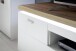 TV-Board >Chalki< in Weiß - 156x57x44cm (BxHxT)