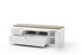 TV-Board >Chalki< in Weiß - 156x57x44cm (BxHxT)