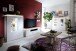 TV-Board >Chalki< in Weiß - 156x57x44cm (BxHxT)