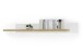 Wandboard >Chalki< in Weiß - 175x22x26cm (BxHxT)