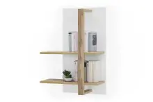 Wandregal >Chalki< in Weiß - 67x96x25cm (BxHxT)