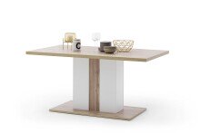 Esstisch >Chalki< in Weiß - 160x77x90cm (BxHxT)