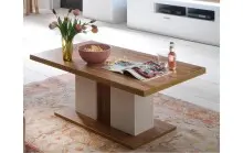 Couchtisch >Chalki< in Weiß - 115x45x65cm...