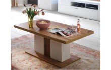 Couchtisch >Chalki< in Weiß - 115x45x65cm...