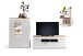 Wohnwand >Chalki< in Weiß - 324x198x44cm (BxHxT)