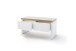 Sitzbank >Chalki< in Weiß - 91x45x38cm (BxHxT)