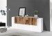 Sideboard >Catania< in Weiß-Hochglanz - 200x86x45cm (BxHxT)