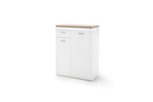 Schuhschrank >Chalki< in Weiß - 75x99x38cm (BxHxT)