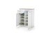 Schuhschrank >Chalki< in Weiß - 75x99x38cm (BxHxT)