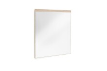 Wandspiegel >Chalki< in Wotan Eiche - 75x87x2cm (BxHxT)