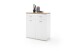 Kommode >Chalki< in Weiß - 85x98x44cm (BxHxT)