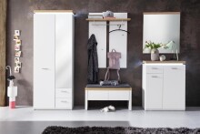 Sitzkissen >Chalki< in Anthrazit aus Polypropylen - 85x4x34cm (BxHxT)