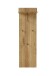 Garderobenpaneel >Anacortes< in Eiche aus Massivholz - 42x135x20cm (BxHxT)