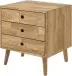 Kommode >Anacortes< in Eiche aus Massivholz - 42x42x35cm (BxHxT)