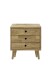 Kommode >Anacortes< in Eiche aus Massivholz - 42x42x35cm (BxHxT)