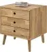 Kommode >Anacortes< in Eiche aus Massivholz - 42x42x35cm (BxHxT)