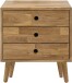 Kommode >Anacortes< in Eiche aus Massivholz - 42x42x35cm (BxHxT)
