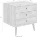 Kommode >Anacortes< in Eiche aus Massivholz - 42x42x35cm (BxHxT)
