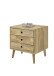 Kommode >Anacortes< in Eiche aus Massivholz - 42x42x35cm (BxHxT)
