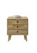 Kommode >Anacortes< in Eiche aus Massivholz - 42x42x35cm (BxHxT)