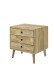 Kommode >Anacortes< in Eiche aus Massivholz - 42x42x35cm (BxHxT)